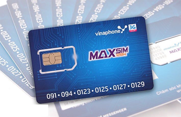 Sim 3G Vina 7GB Dung lượng cao