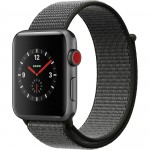 Apple Watch Series 3 GPS+Cellular Space Gray Aluminum Case with Black Sport Band — ảnh 2