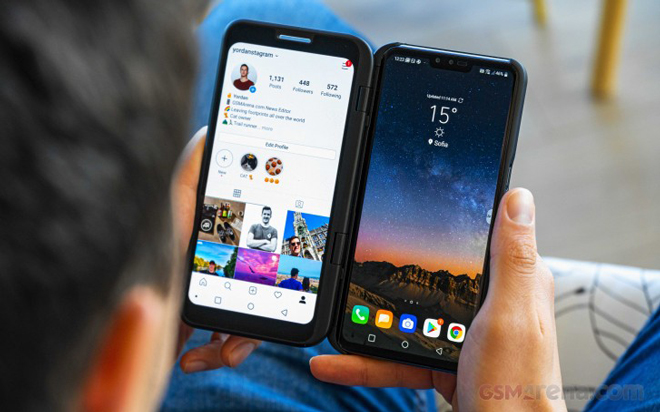 Màn Hình Phụ LG V50