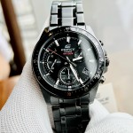 ĐỒNG HỒ CASIO NAM Edifice EFV-540DC Dây Kim Loại Mại Ion Đen -  Bảo Hành 5 Năm - Chính Hãng 100% — ảnh 1