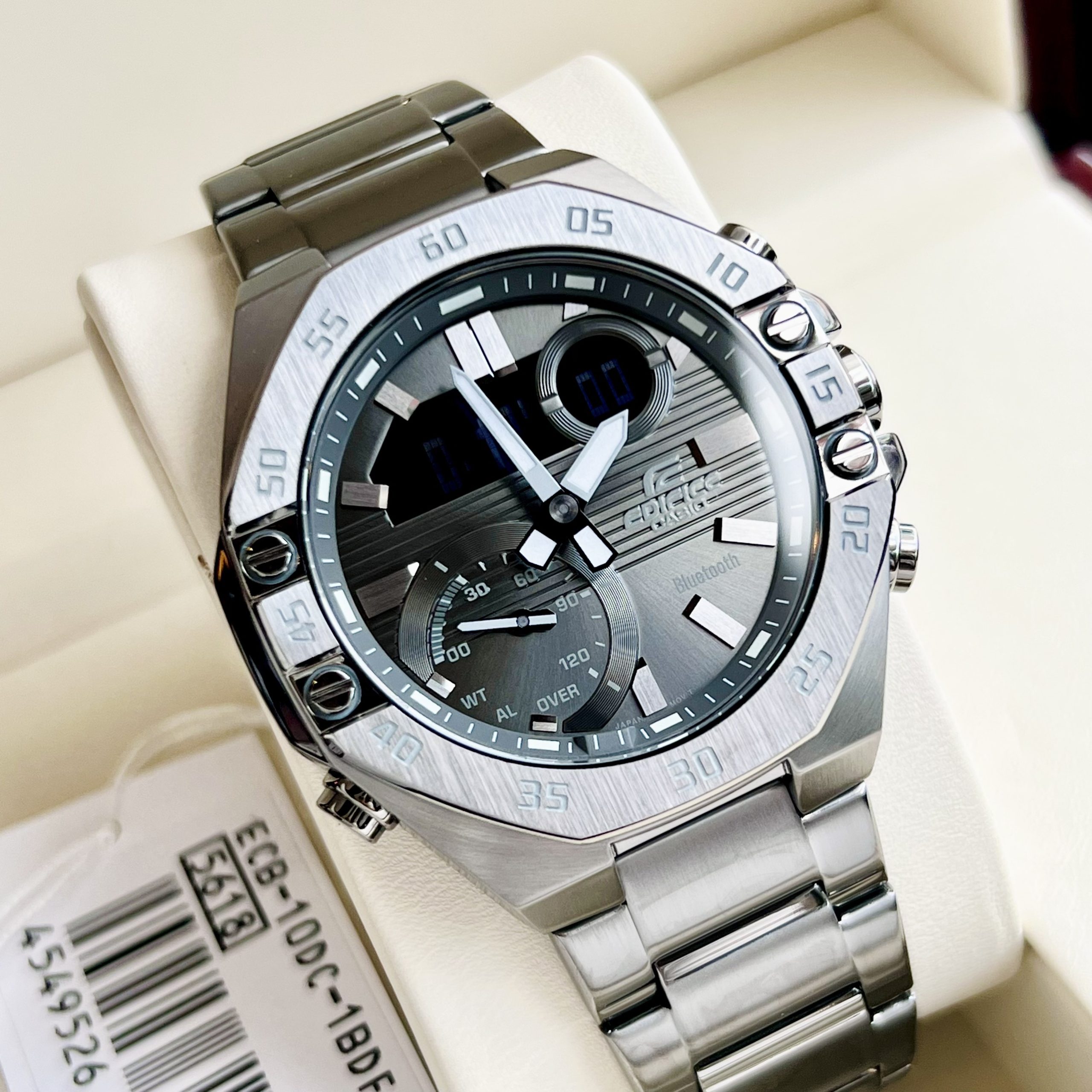 Đồng hồ Nam Casio Edifice ECB-10DC-1B -  Bảo Hành 5 Năm - Chính Hãng 100%