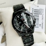 ĐỒNG HỒ CASIO NAM Edifice EFV-540DC Dây Kim Loại Mại Ion Đen -  Bảo Hành 5 Năm - Chính Hãng 100% — ảnh 3