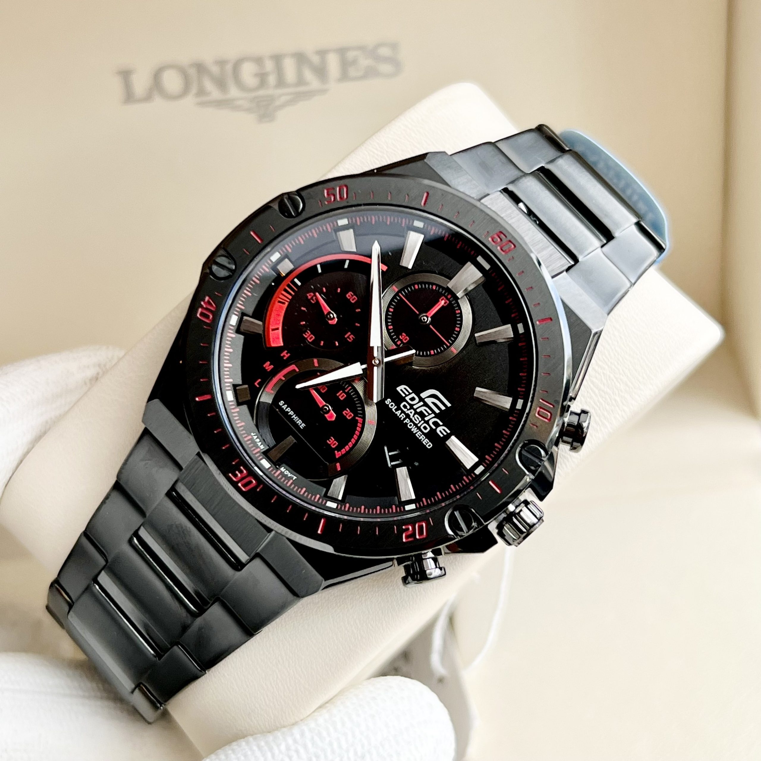 ĐỒNG HỒ NAM CASIO  EDIFICE  EFS-S560DC-1A DÂY KIM LOẠI CHÍNH HÃNG-  Bảo Hành 5 Năm - Chính Hãng 100%