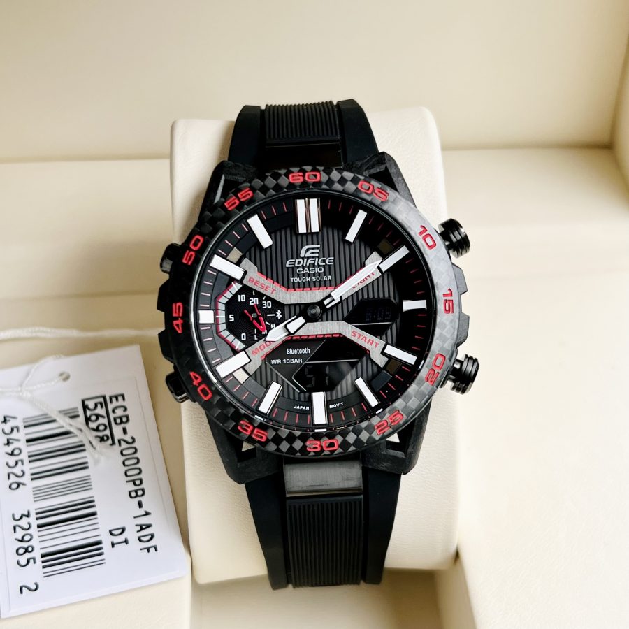 Đồng Hồ Nam Casio Edifice ECB-2000PB Tough Solar Chính Hãng-  Bảo Hành 5 Năm - Chính Hãng 100%