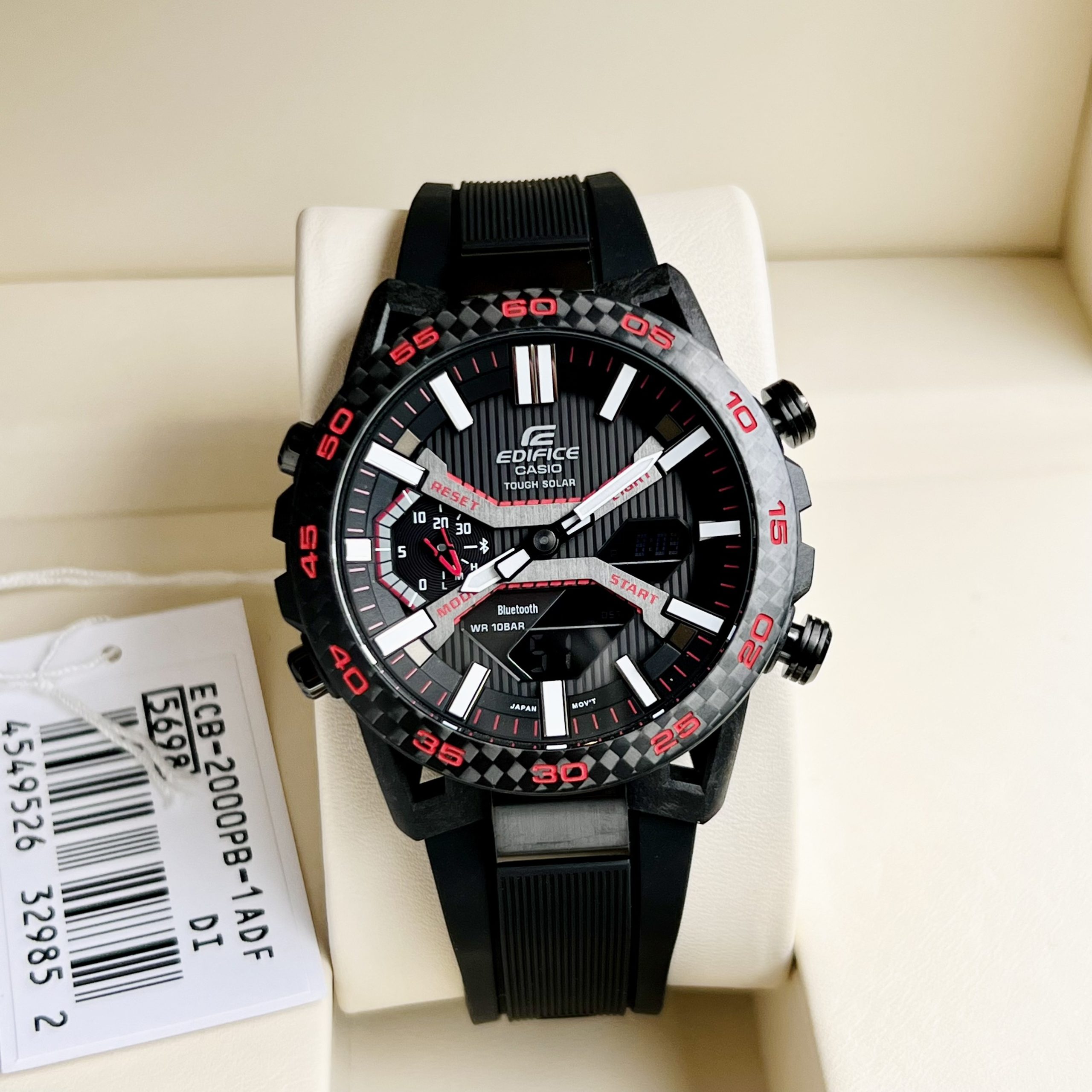Đồng Hồ Nam Casio Edifice ECB-2000PB Tough Solar Chính Hãng-  Bảo Hành 5 Năm - Chính Hãng 100%