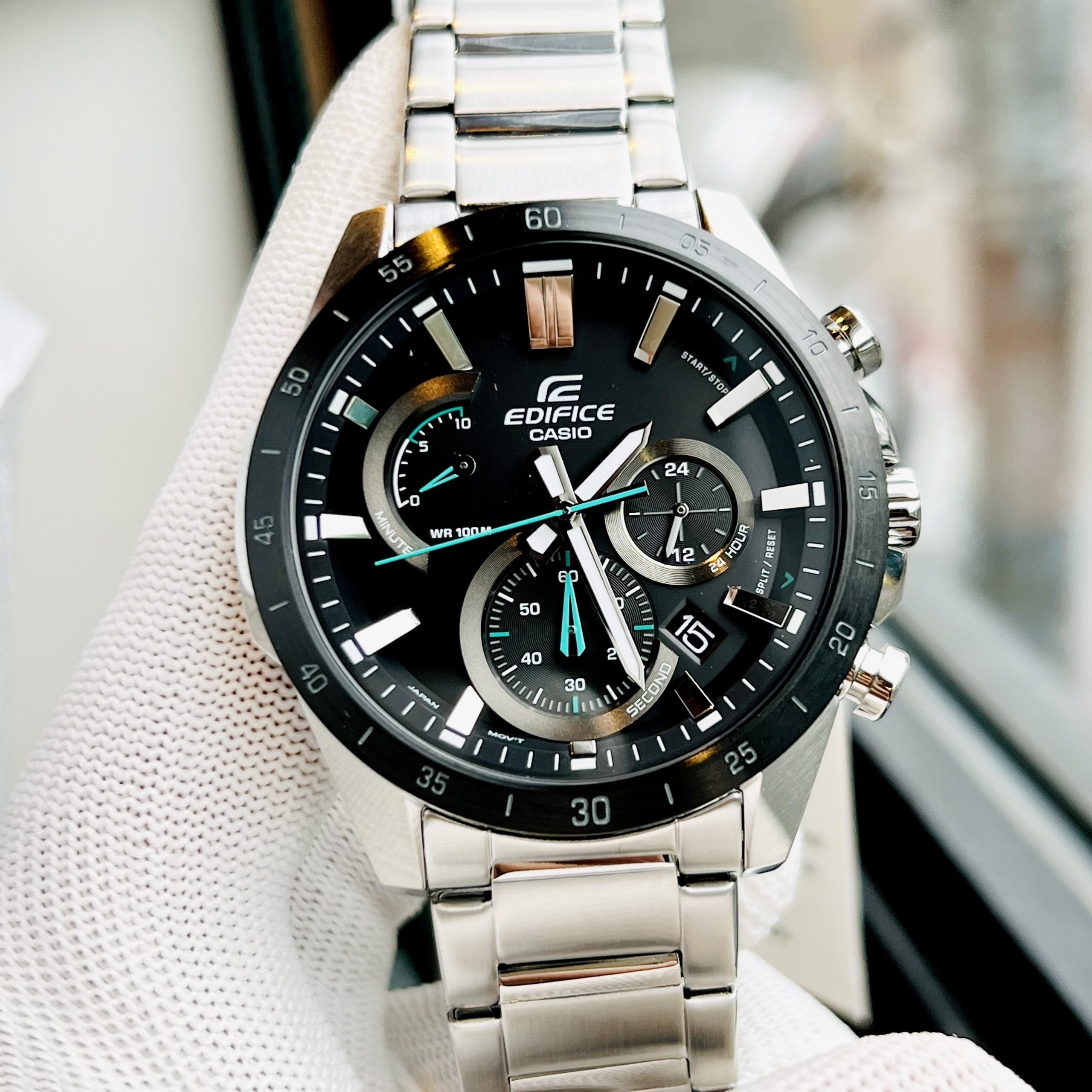 Đồng Hồ Casio Edifice EFR-573DB - Bảo Hành 5 Năm - Chính Hãng 100%