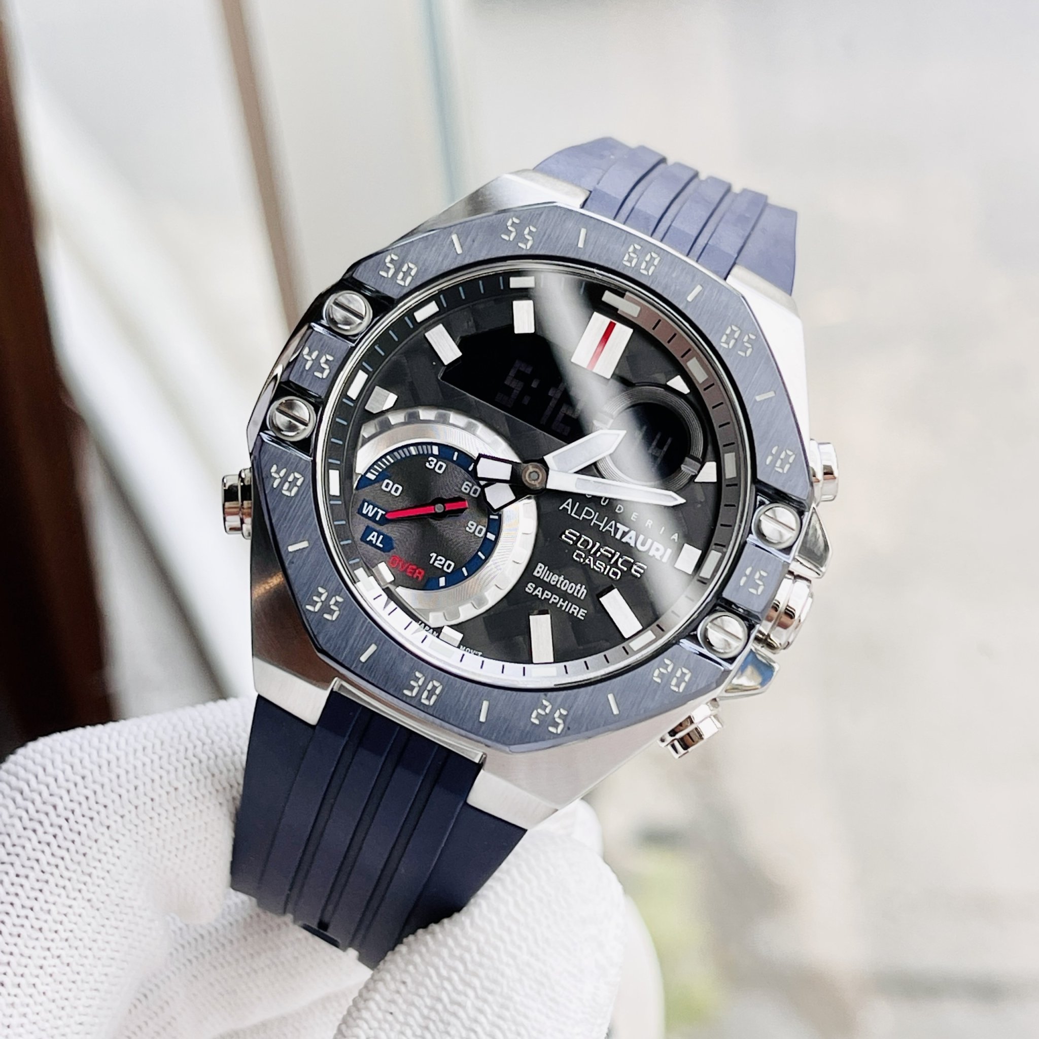 Đồng Hồ Nam Casio Edifice ECB-10AT-1A AlphaTAURI LIMITED - Bảo Hành 5 Năm - Chính Hãng 100%