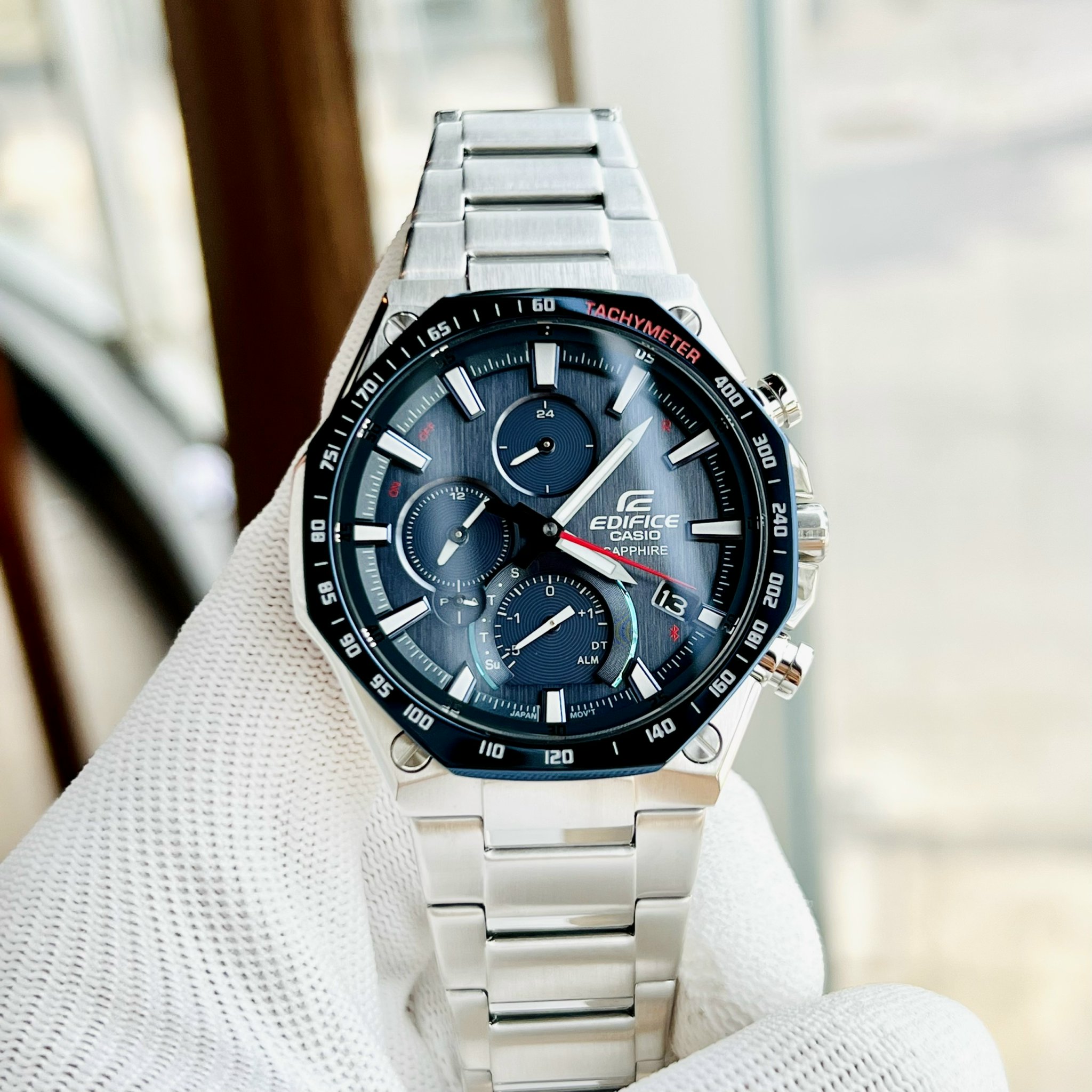 Đồng Hồ Nam Casio Edifice EQB-1100XDB Dây Kim Loại Chính Hãng-  Bảo Hành 5 Năm - Chính Hãng 100%