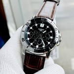 Đồng Hồ Casio Nam MTP-VD300L-1EUDF Viền Bạc Dây Da Và Kim Loại Tùy Chọn - BH 5 Năm - Chính Hãng 100% — ảnh 2