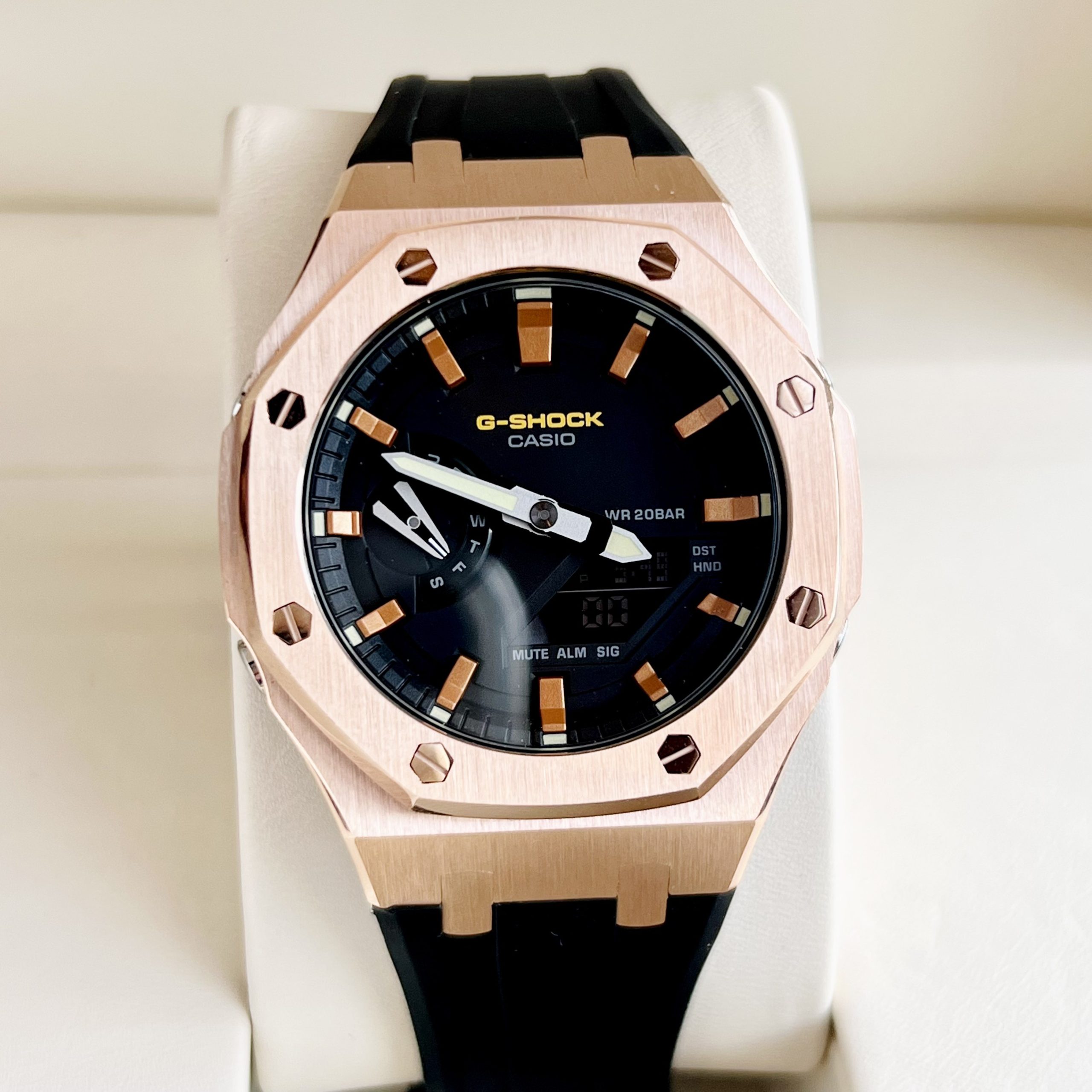 Đồng Hồ Casio G-SHOCK GA2100 CUSTOM AP ROSE GOLD Gen 3 Dây Cao Su - BH 5 Năm - Chính Hãng 100%