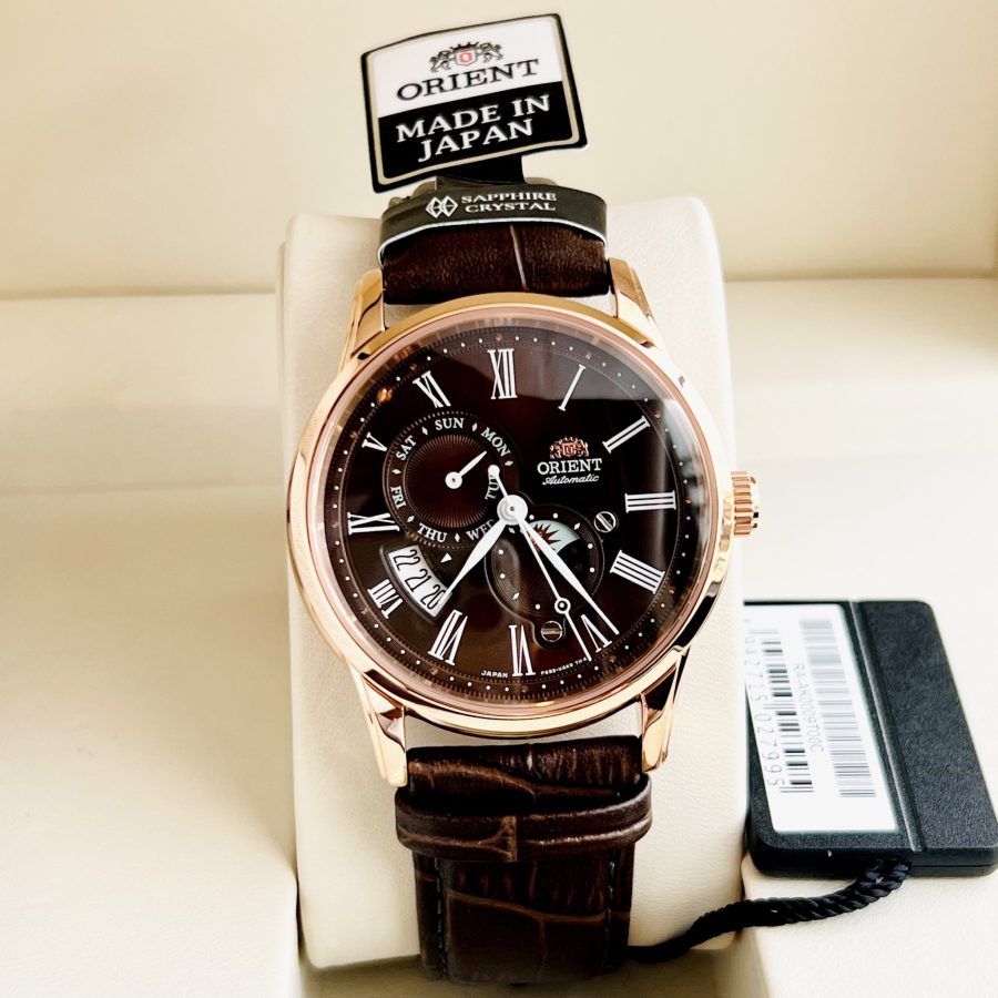 Đồng Hồ Nam Orient Sun and Moon Gen 3 FAK00003T0 (SAK00003T0) - BH 5 Năm - Chính Hãng 100%