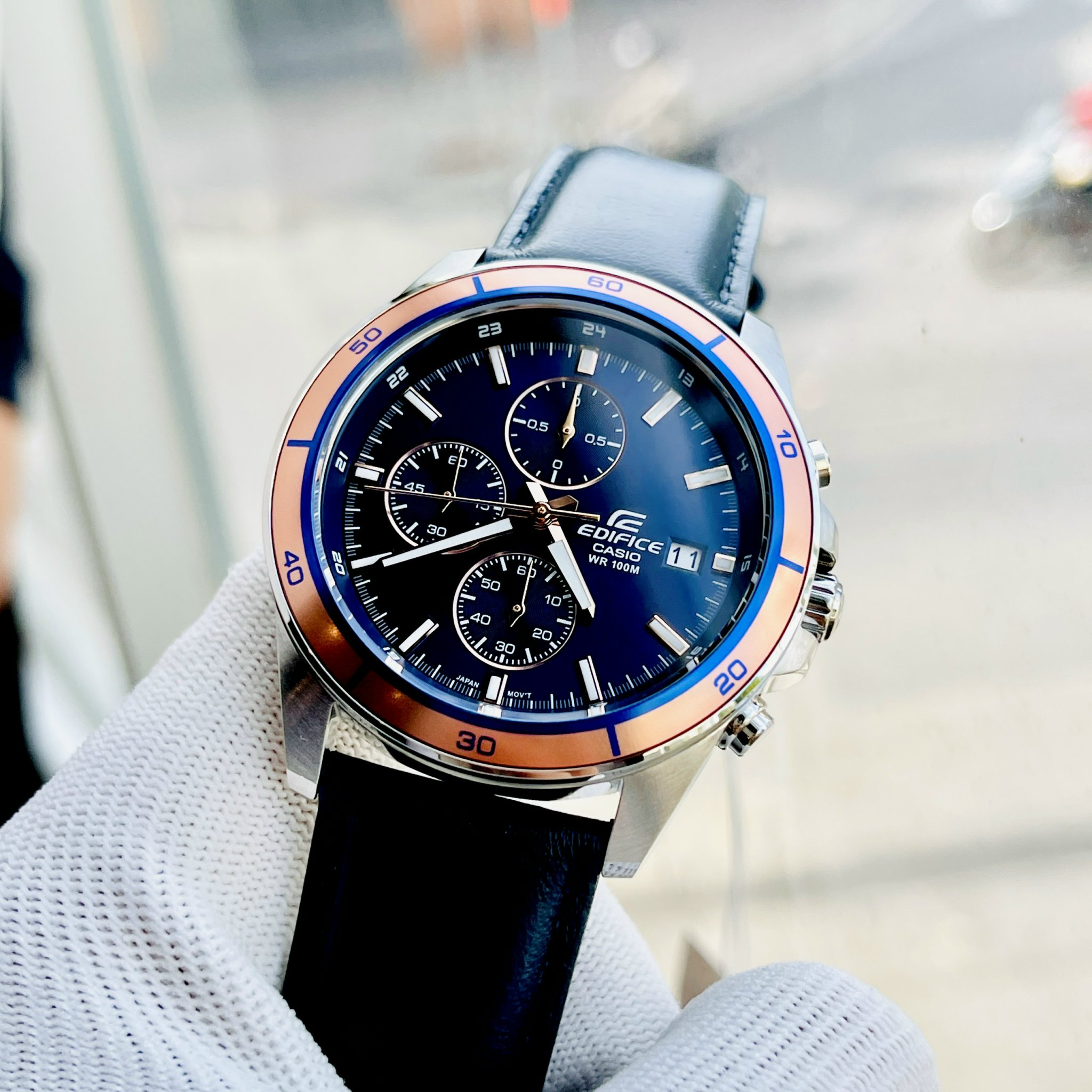 Đồng hồ Casio Edifice EFR-526L-2AVUDF - BH 5 Năm - Chính Hãng 100%