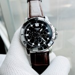 Đồng Hồ Casio Nam MTP-VD300L-1EUDF Viền Bạc Dây Da Và Kim Loại Tùy Chọn - BH 5 Năm - Chính Hãng 100% — ảnh 3
