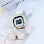 Đồng Hồ Casio G Shock Nữ GM-S5600G-7 (Dây Trắng - Viền Vàng ) - BH 5 Năm - Chính Hãng 100% — ảnh 2