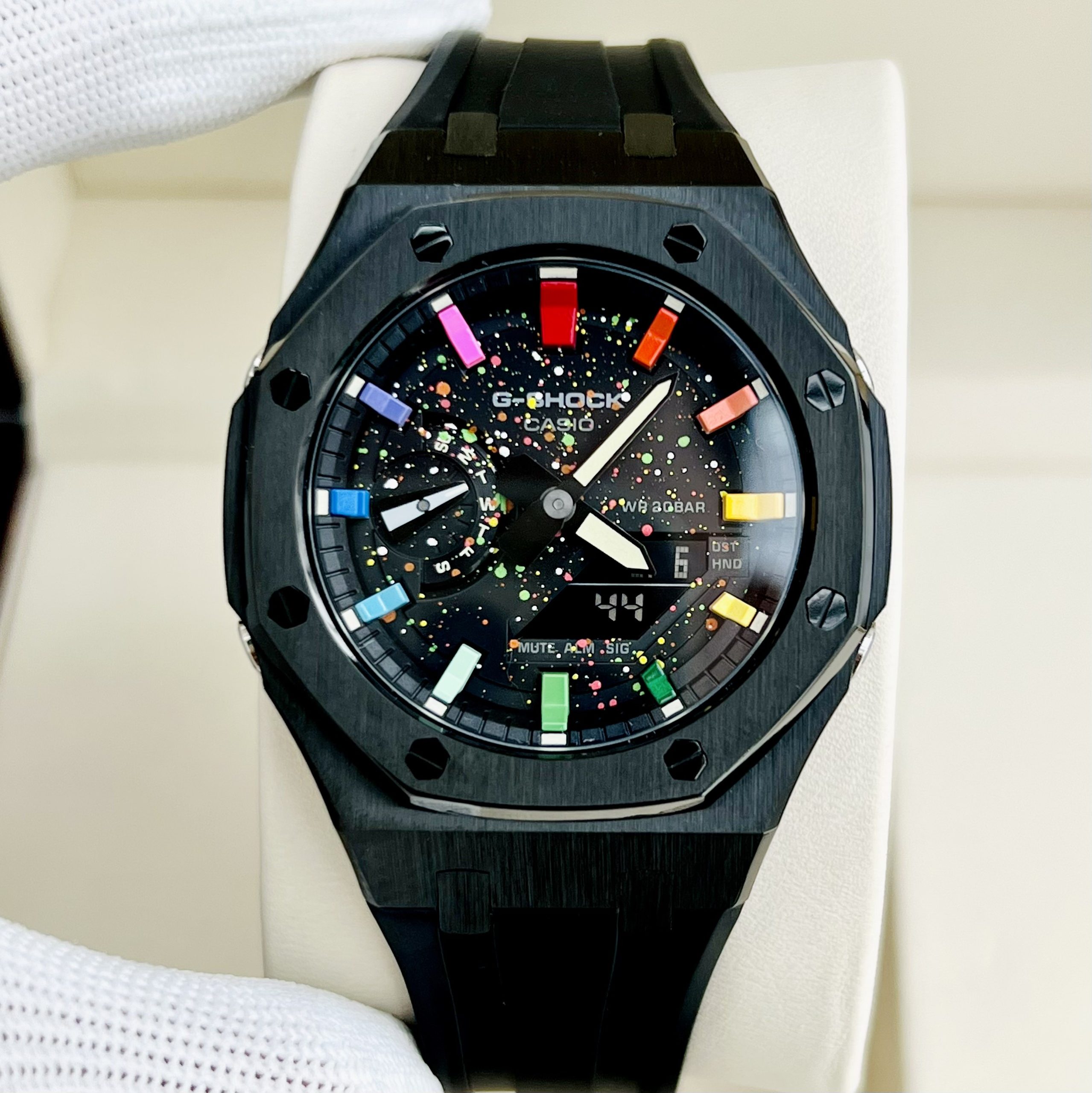 Đồng Hồ Casio G-SHOCK GA2100 CUSTOM AP GALAXY Gen 3 Dây Cao Su - BH 5 Năm - Chính Hãng 100%
