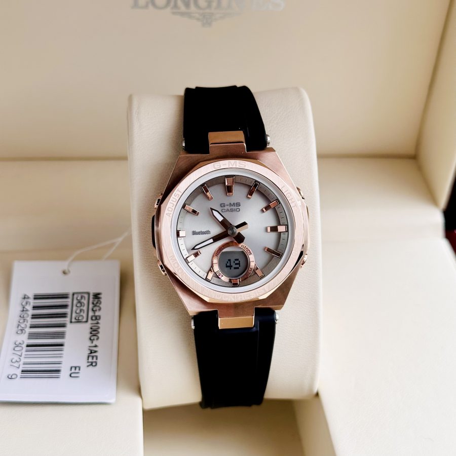 Đồng hồ Casio Baby-G MSG-B100G-1A  - BH 5 Năm - Chính Hãng 100%