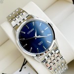 Đồng Hồ Nam Citizen Quartz Blue Steel BI5000-87L Authentic - BH 5 Năm - Chính Hãng 100% — ảnh 7