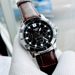 Đồng Hồ Casio Nam MTP-VD300L-1EUDF Viền Bạc Dây Da Và Kim Loại Tùy Chọn - BH 5 Năm - Chính Hãng 100% — ảnh 1