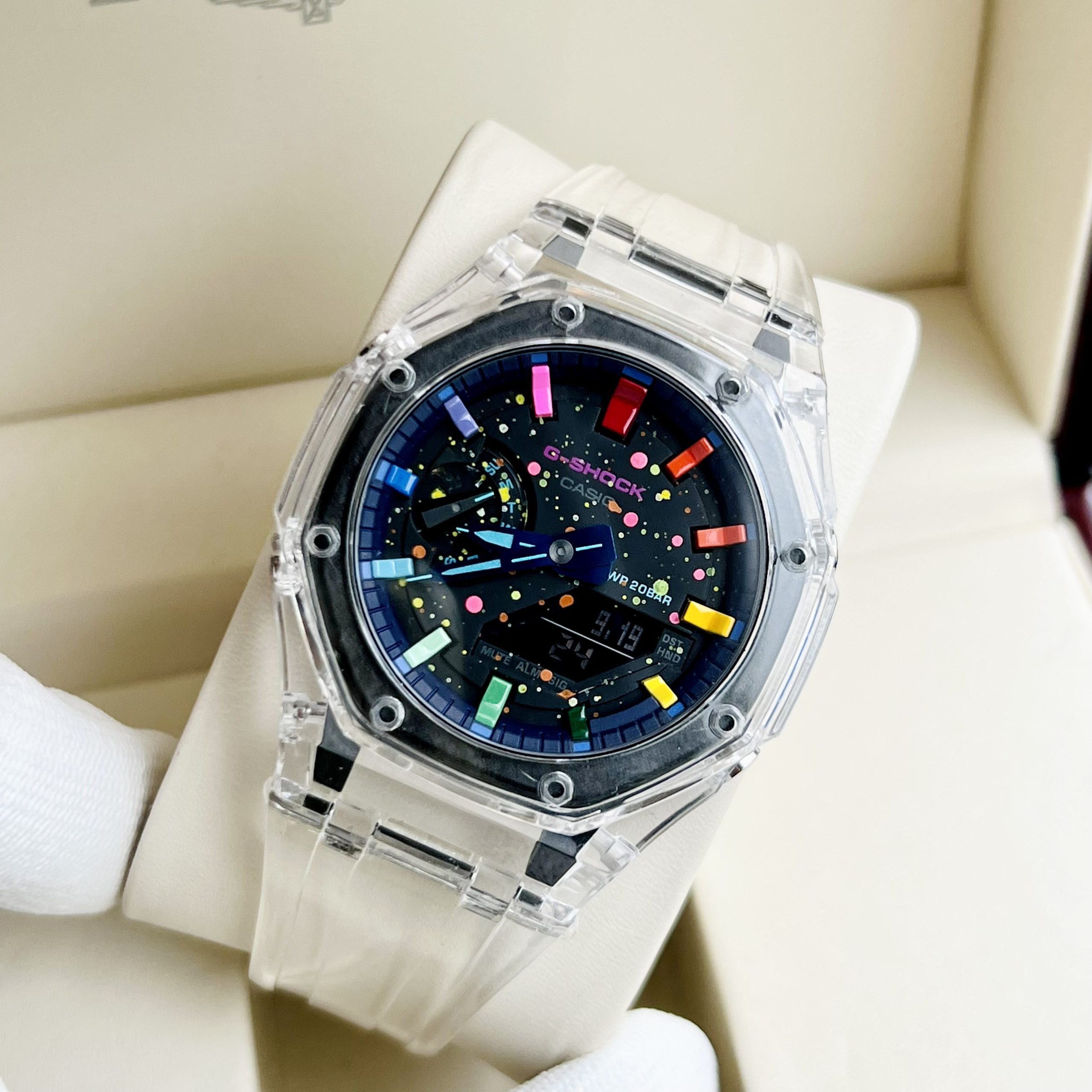 Đồng Hồ Casio G-Shock GA-2100 CUSTOM GALAXY  - BH 5 Năm - Chính Hãng 100%