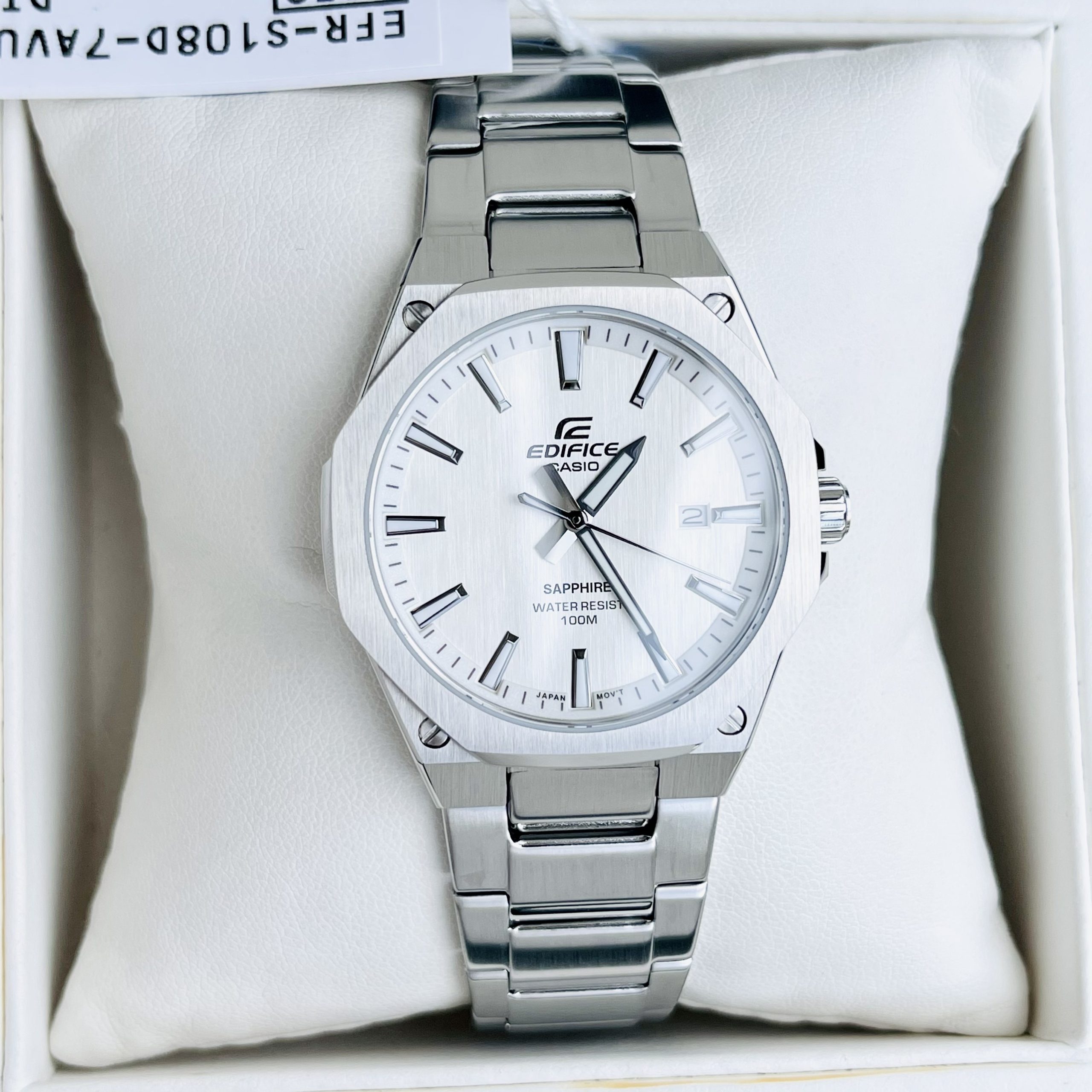 Đồng Hồ Casio Edifice EFR-S108D-7AV  - BH 5 Năm - Chính Hãng 100%
