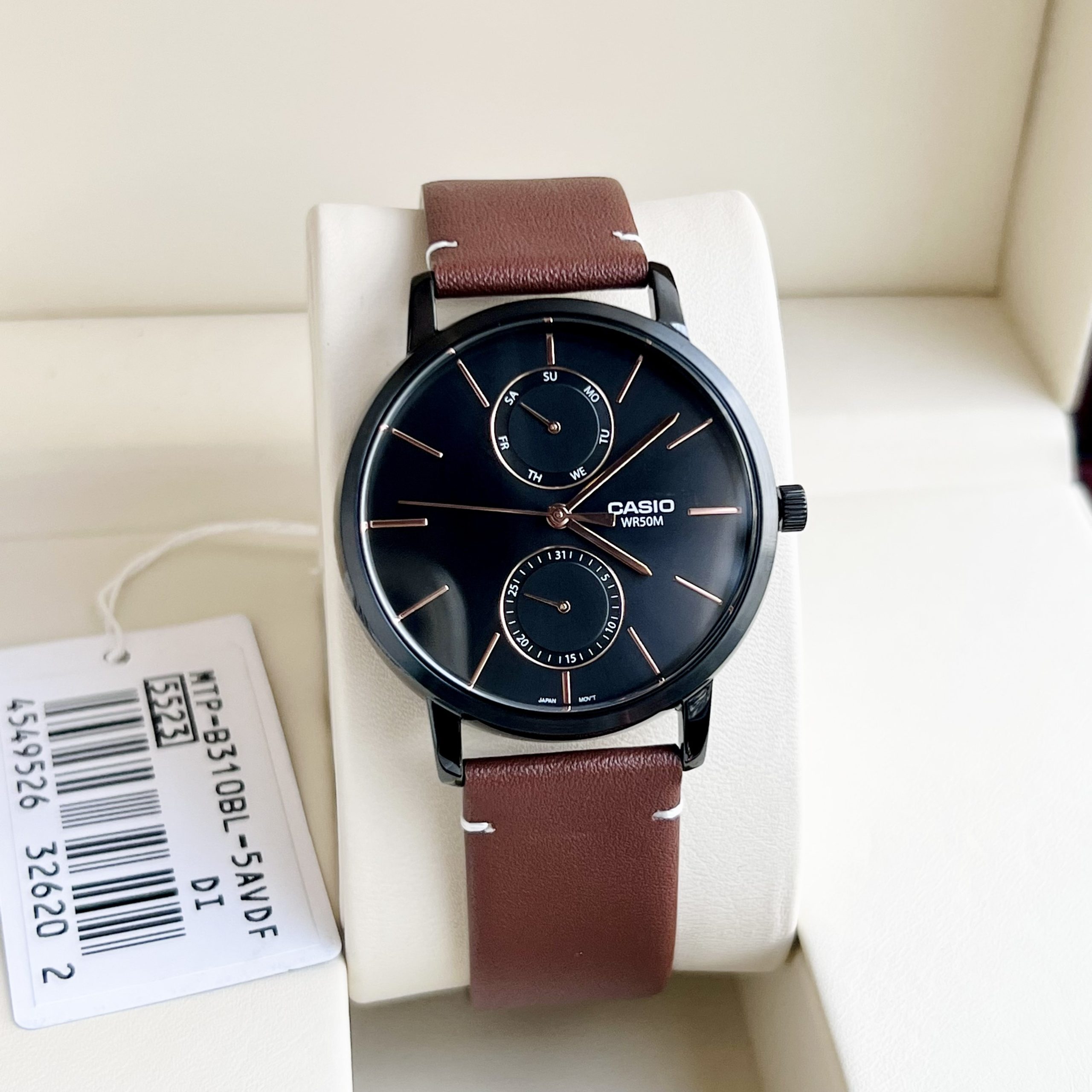 Đồng hồ Casio MTP-B310BL-5AVDF  - BH 5 Năm - Chính Hãng 100%