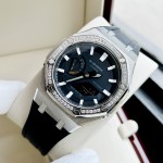 Đồng Hồ Nam Dây Nhựa G-Shock GA-2100-1A AP Custom Diamond Royal Oak (Special)- BH 5 Năm - Chính Hãng 100% — ảnh 3