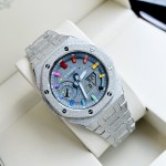 Đồng Hồ Casio G-SHOCK GA2100 CUSTOM AP FULL SILVER SPECAL GALAXY Gen 3 - BH 5 Năm - Chính Hãng 100% — ảnh 6
