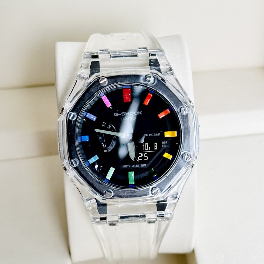 Đồng Hồ Casio G-SHOCK GA2100 CUSTOM RAINBOW Gen 3 - BH 5 Năm - Chính Hãng 100%