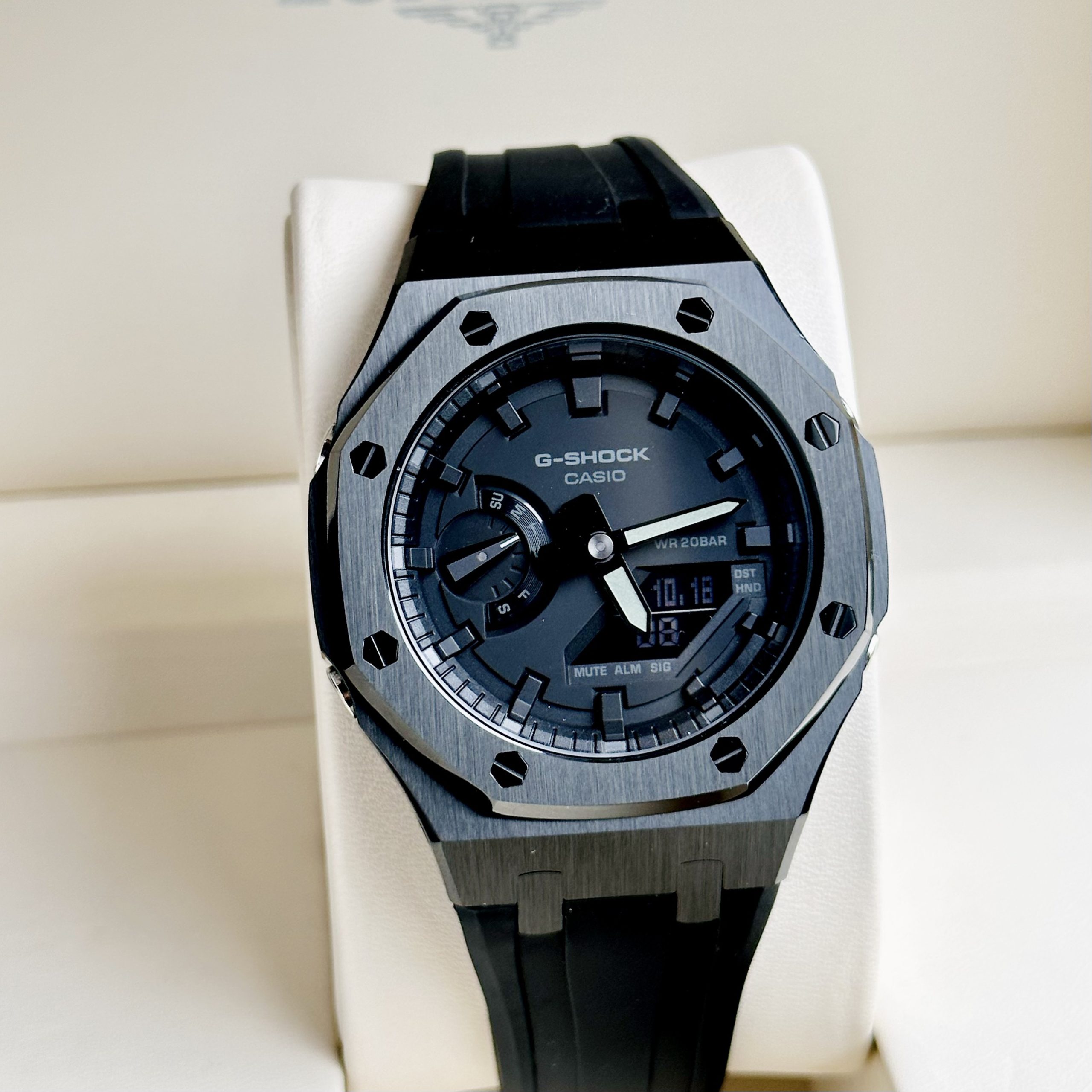 Đồng Hồ Casio G-SHOCK GA2100 CUSTOM AP Black Gen 3 Dây Cao Su - BH 5 Năm - Chính Hãng 100%