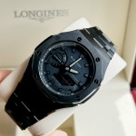 Đồng Hồ Casio G-SHOCK GA2100 CUSTOM AP FULL BLACK  Gen 3 Dây Thép - BH 5 Năm - Chính Hãng 100% — ảnh 4