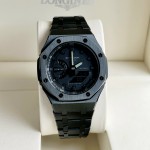 Đồng Hồ Casio G-SHOCK GA2100 CUSTOM AP FULL BLACK  Gen 3 Dây Thép - BH 5 Năm - Chính Hãng 100% — ảnh 1