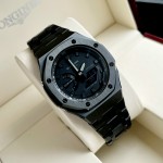 Đồng Hồ Casio G-SHOCK GA2100 CUSTOM AP FULL BLACK  Gen 3 Dây Thép - BH 5 Năm - Chính Hãng 100% — ảnh 8
