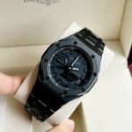 Đồng Hồ Casio G-SHOCK GA2100 CUSTOM AP FULL BLACK  Gen 3 Dây Thép - BH 5 Năm - Chính Hãng 100% — ảnh 9