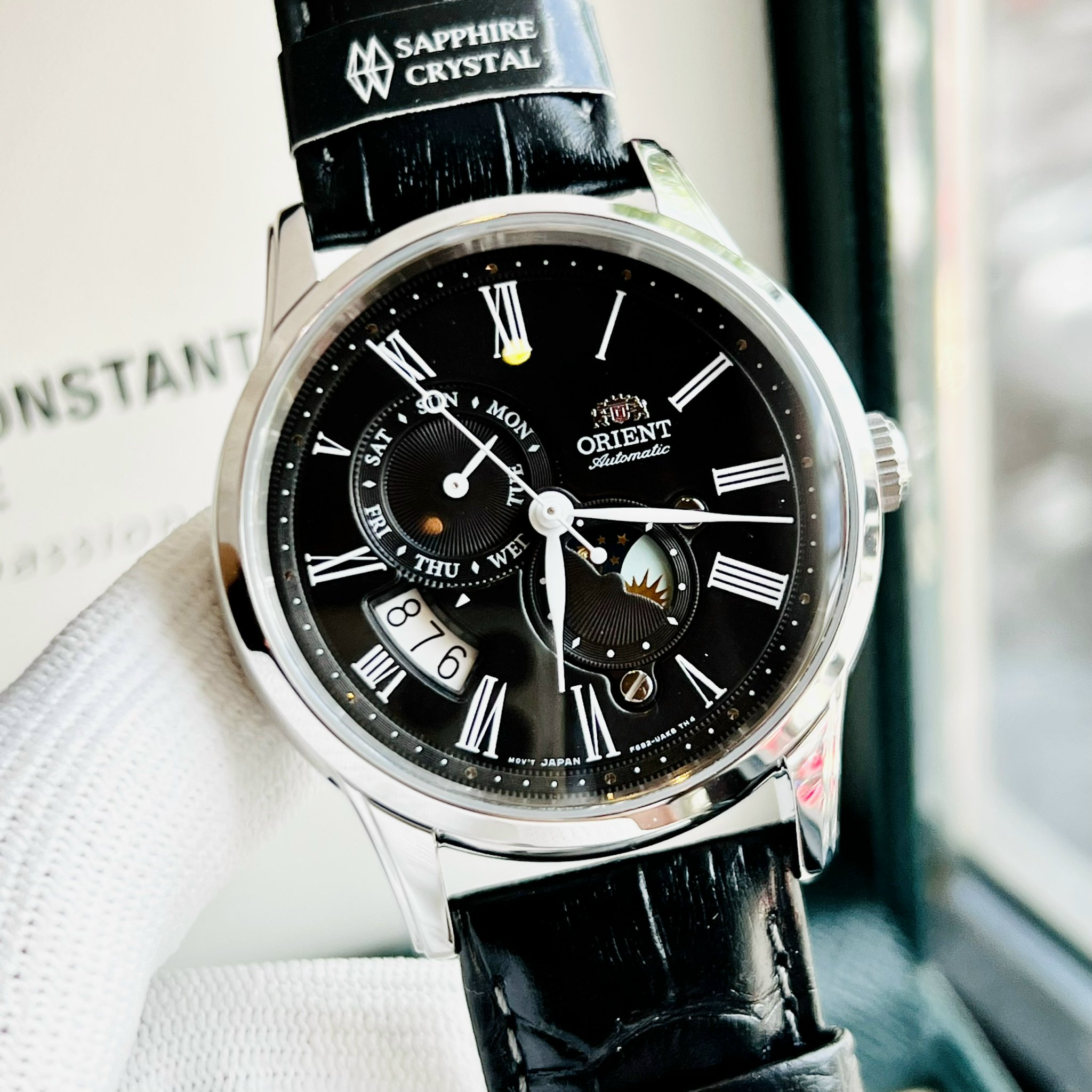 Đồng Hồ Nam ORIENT SUN AND MOON GEN 3 2021 RA-AK0010B10B - BH 5 Năm - Chính Hãng 100%