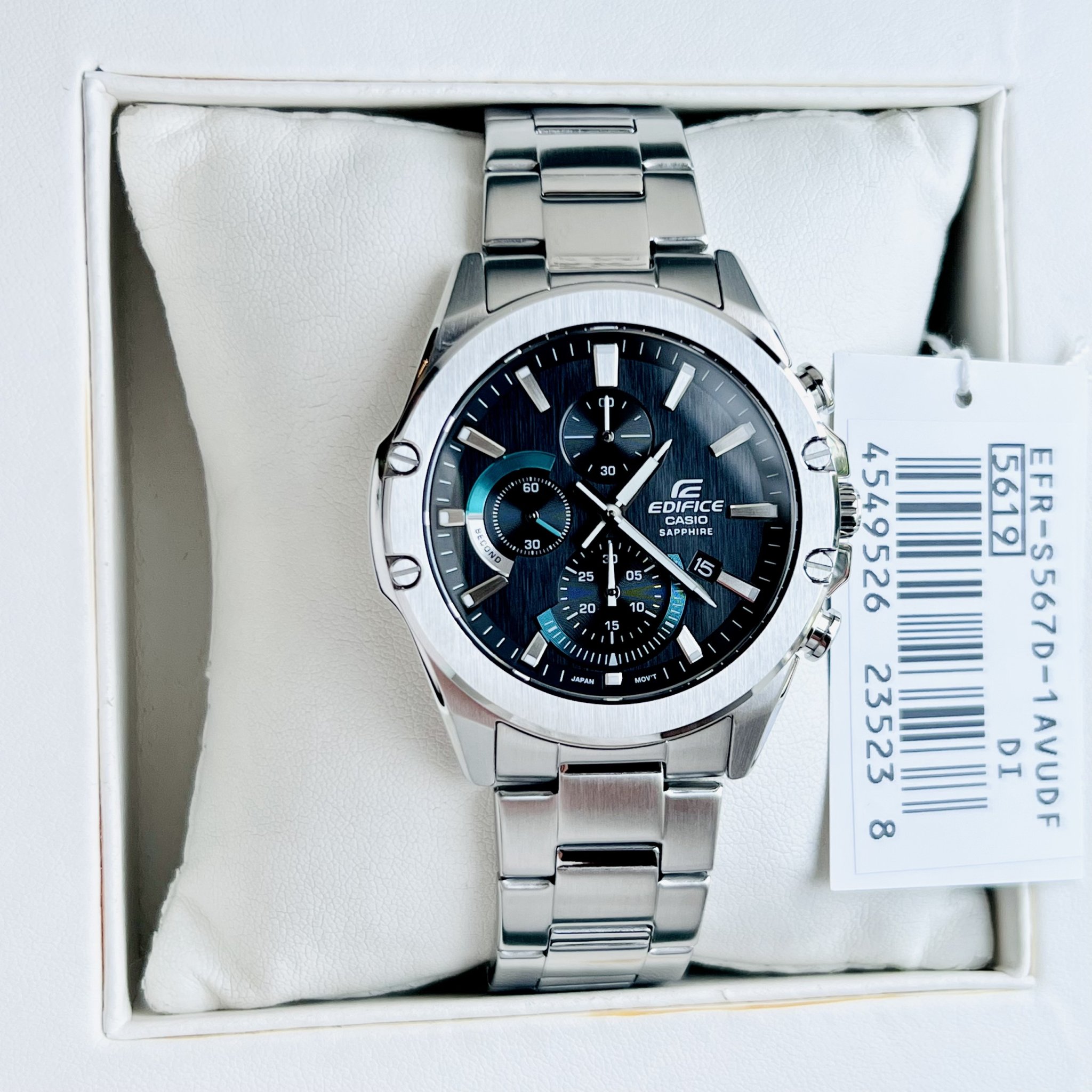 Đồng hồ nam Casio EFR-S567D-1AVUDF -  Bảo Hành 5 Năm- Chính Hãng 100%