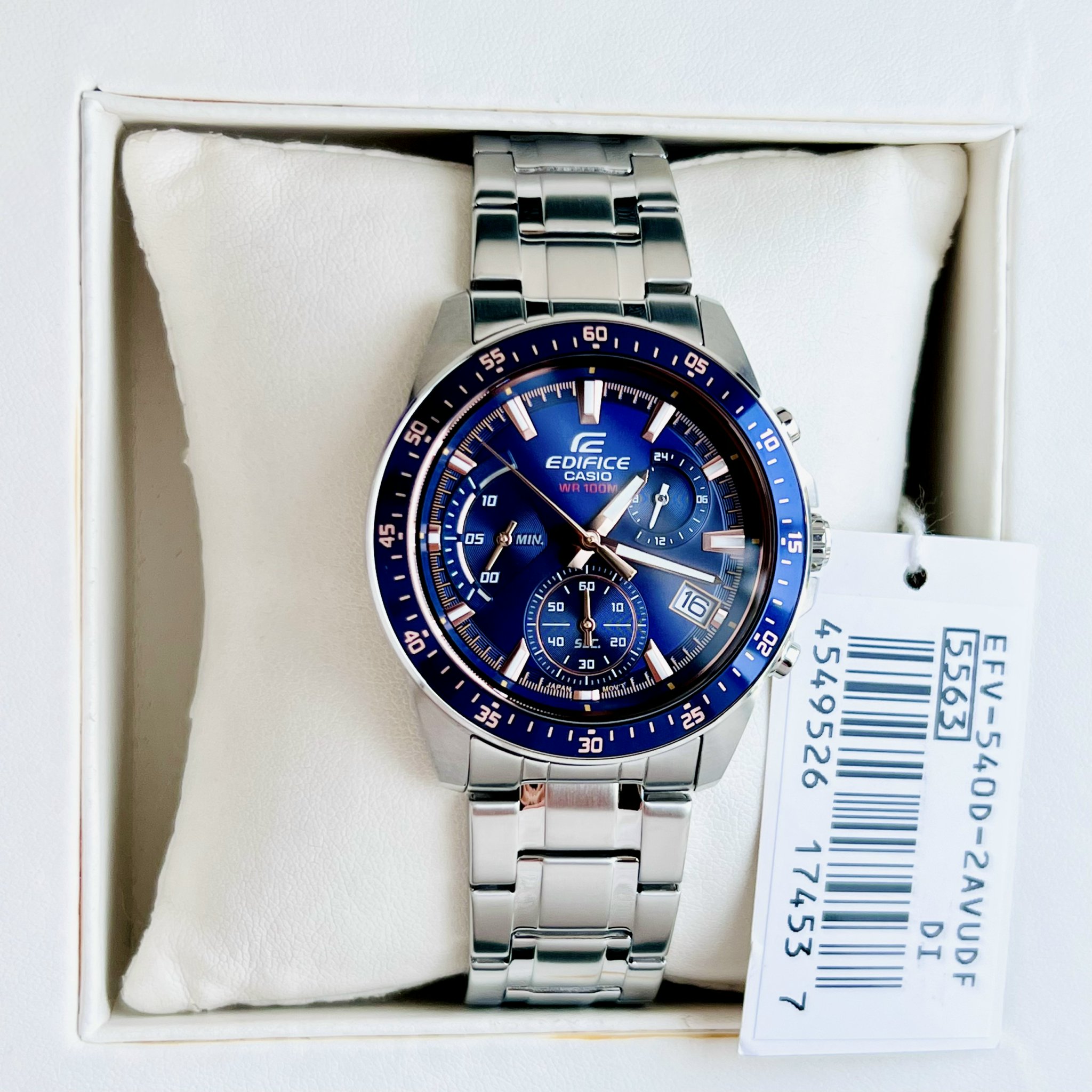Đồng hồ nam Casio Edifice EFV-540D-2AVUDF  -  Bảo Hành 5 Năm- Chính Hãng 100%