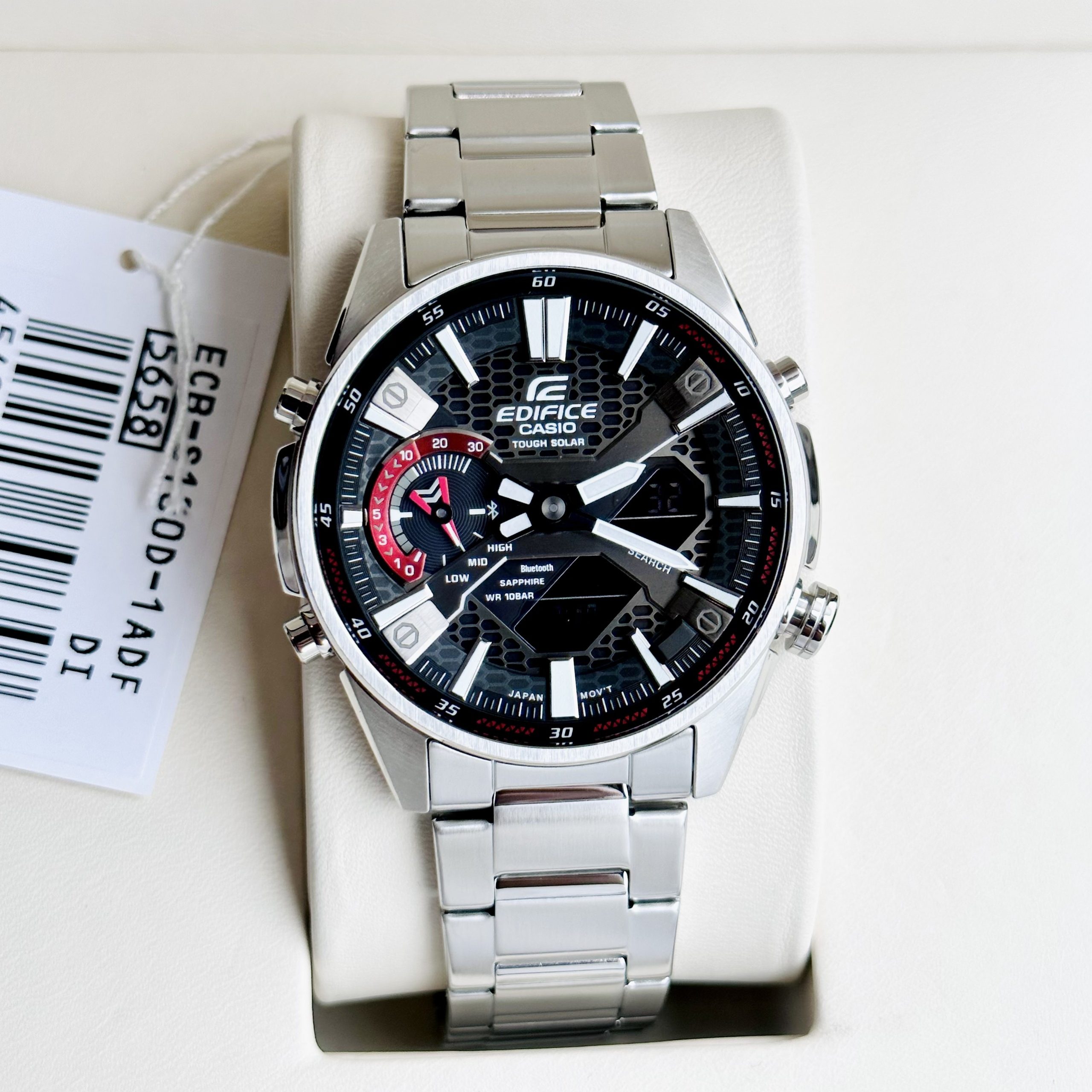 Đồng hồ Casio Edifice ECB-S100D-1ADF  -  Bảo Hành 5 Năm- Chính Hãng 100%