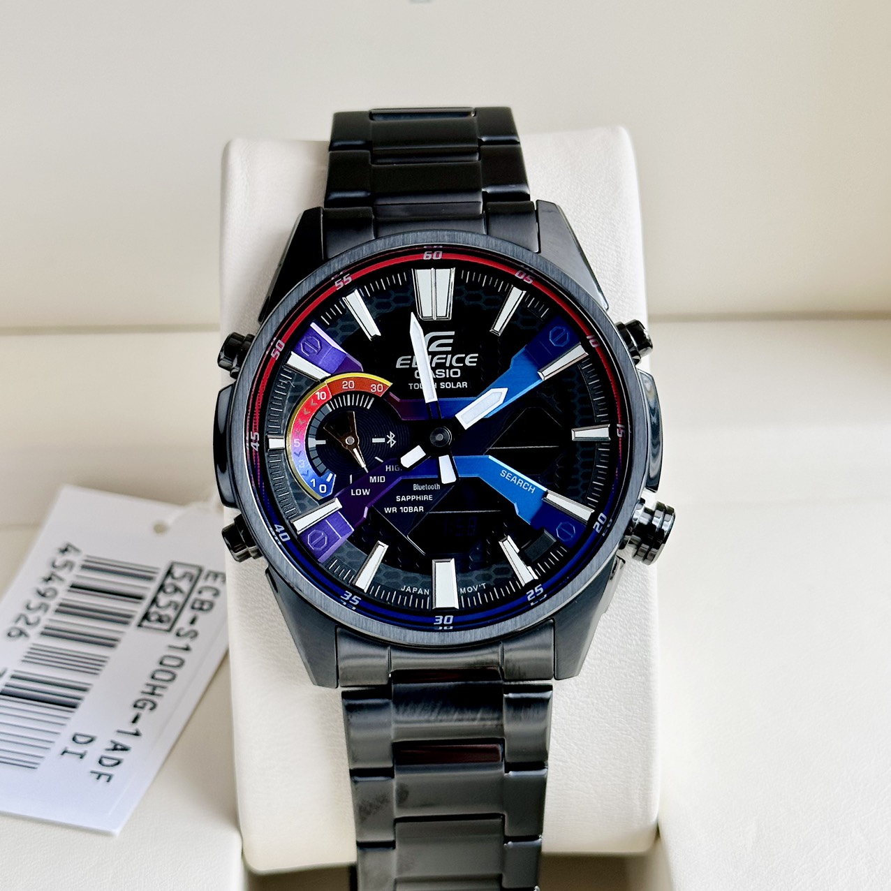 Đồng hồ Casio Edifice ECB-S100HG-1ADF-  Bảo Hành 5 Năm- Chính Hãng 100%