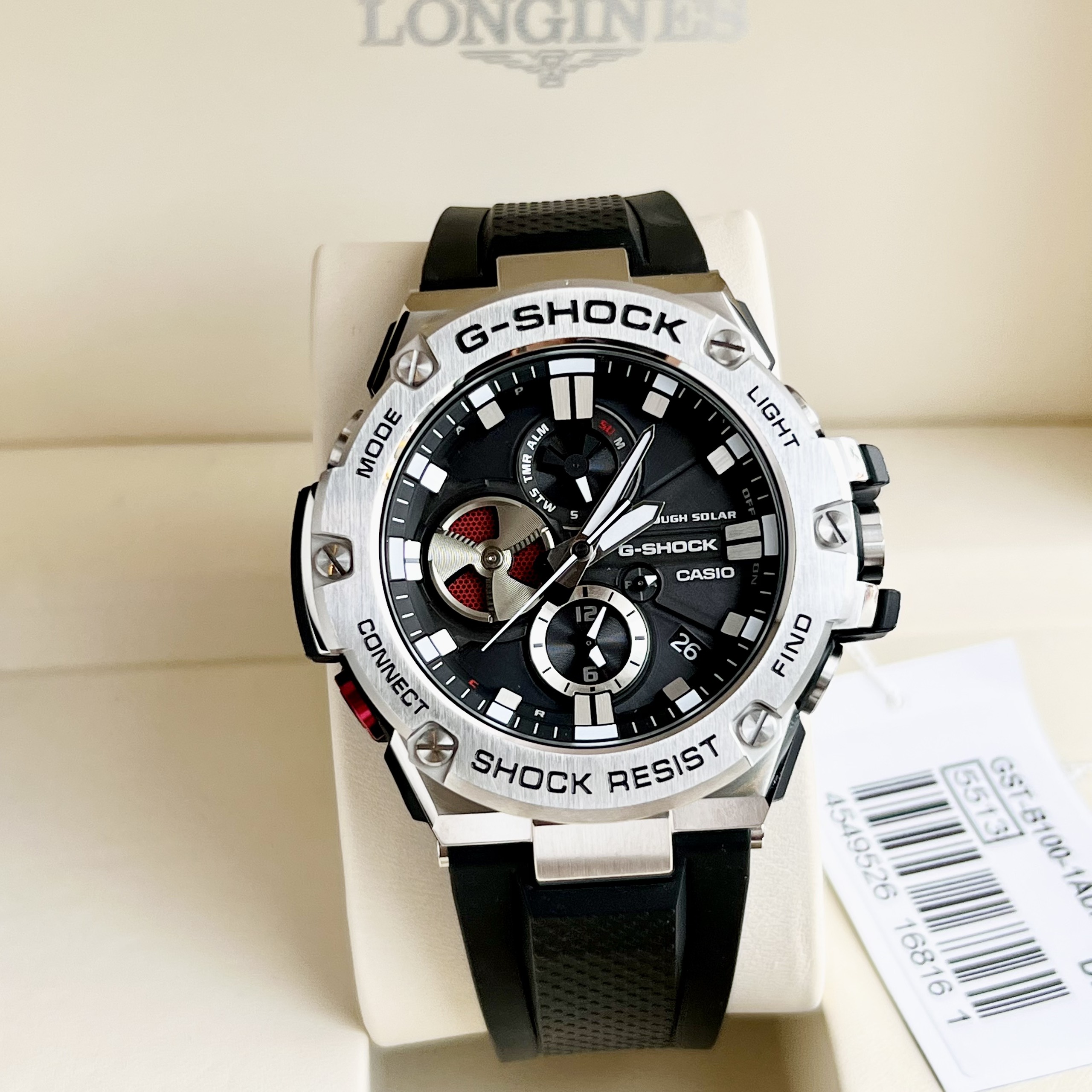 Đồng Hồ Casio G Shock GST-B100-1ADR - BH 5 Năm - Chính Hãng 100%