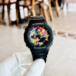 Đồng Hồ Casio G-SHOCK GA2100 CUSTOM  FLOWER BLACK - BH 5 Năm - Chính Hãng 100% — ảnh 5