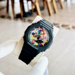 Đồng Hồ Casio G-SHOCK GA2100 CUSTOM  FLOWER BLACK - BH 5 Năm - Chính Hãng 100% — ảnh 9
