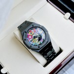 Đồng Hồ Casio G-SHOCK GA2100 CUSTOM FLOWER FULL BLACK- BH 5 Năm - Chính Hãng 100% — ảnh 5