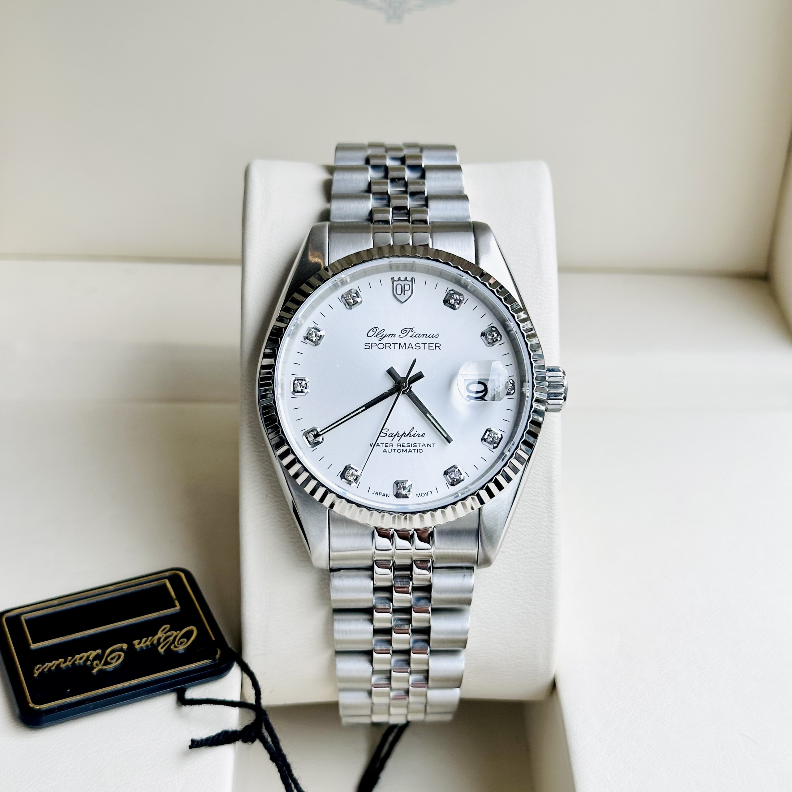 ĐỒNG HỒ OLYM PIANUS SPORTMASTER OP89322AGS-T- Cơ - Automatic - Kính Sapphire- Chính Hãng 100%