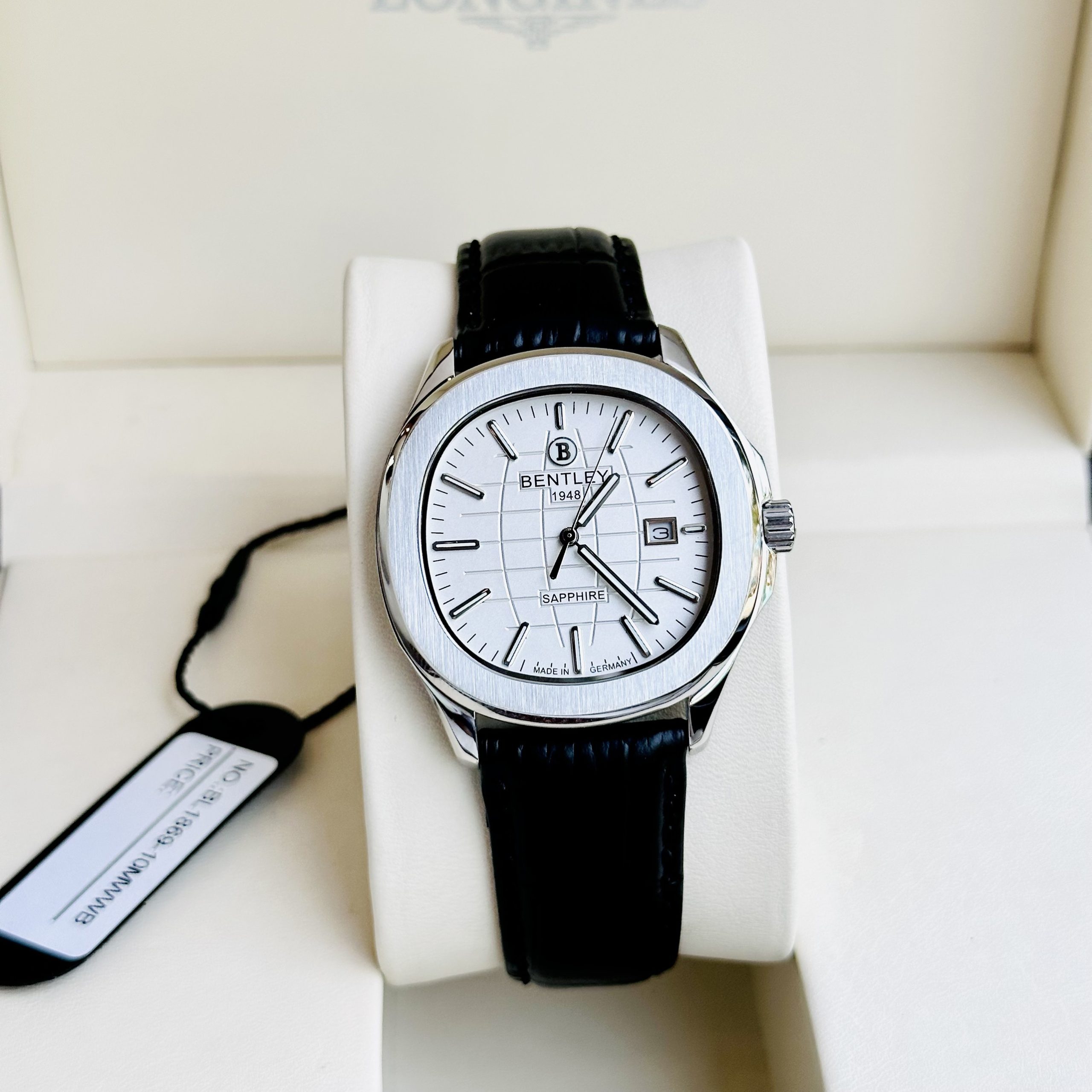 ĐỒNG HỒBENTLEY BL1869-10MWWB-MS-GL-T  - Pin ( Quartz ) - Kính Sapphire - Chính Hãng 100%