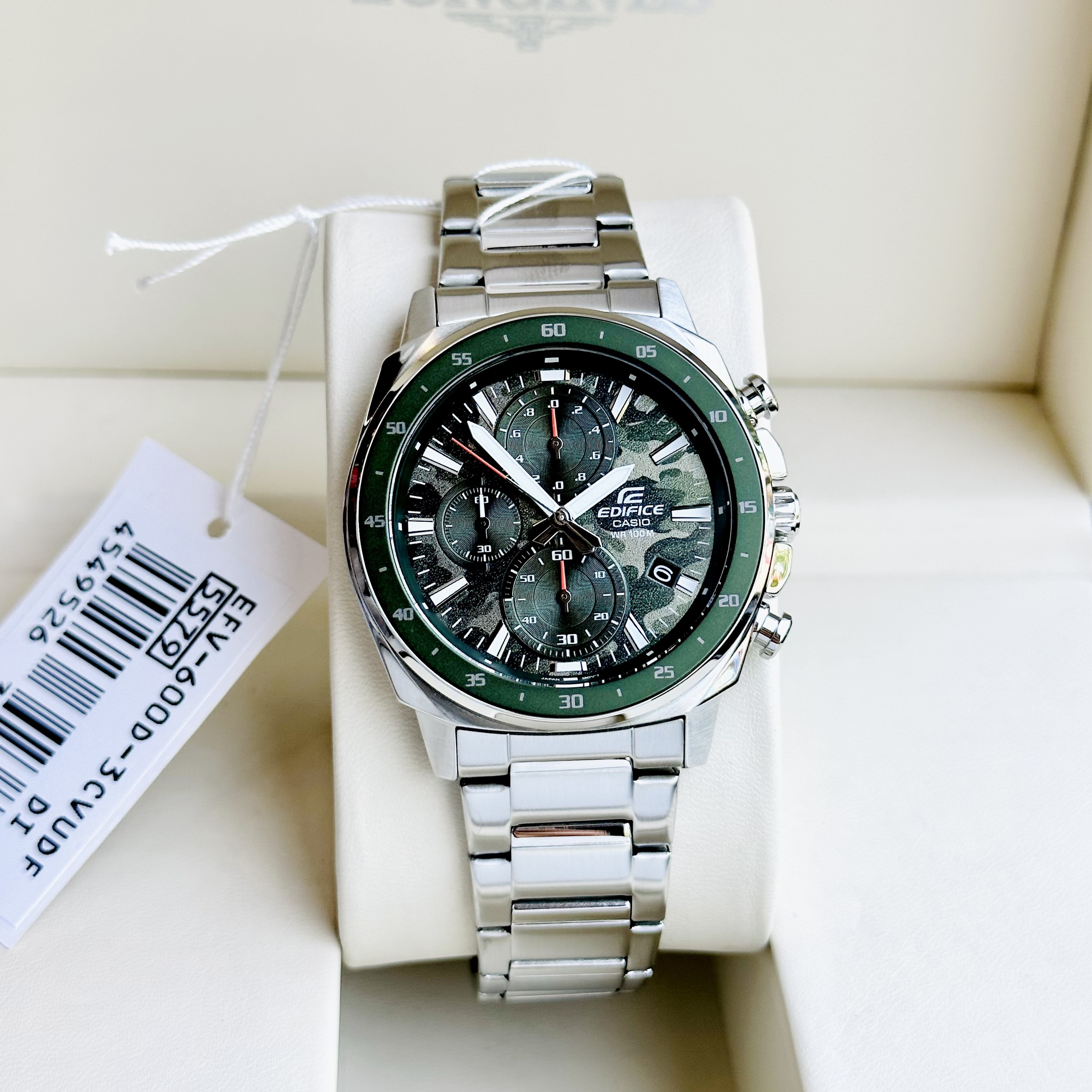 Đồng Hồ Casio EDIFICE EFV-600D-3CV -  Bảo Hành 5 Năm- Chính Hãng 100%