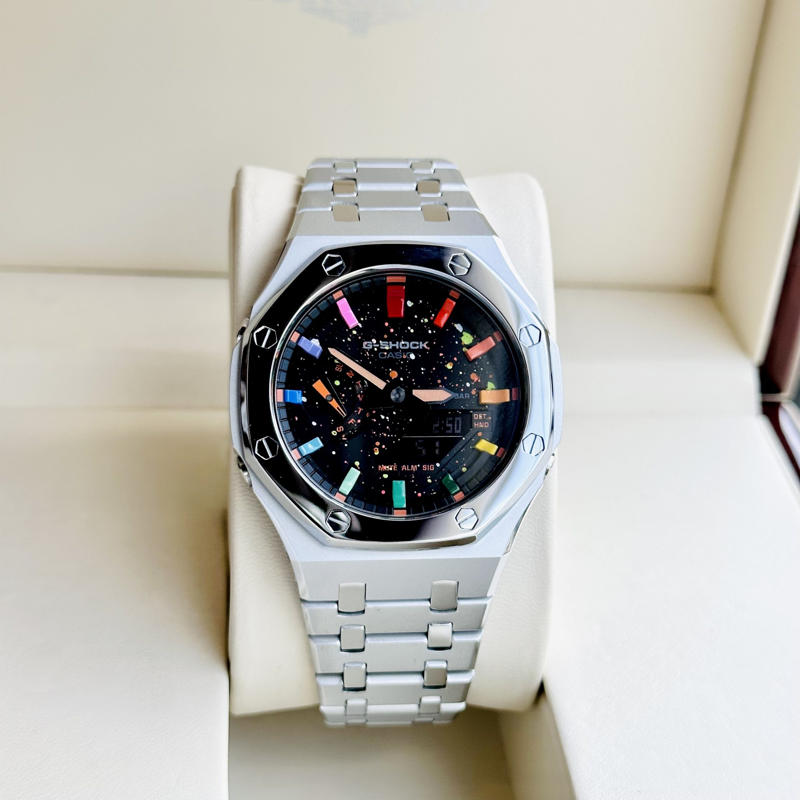 Đồng Hồ Casio G-SHOCK GA2100 CUSTOM AP NHÁM GALAXY - BH 5 Năm - Chính Hãng 100%