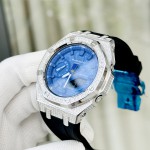 Đồng Hồ Casio G-SHOCK GA2100 CUSTOM FULL DIAMOND BLUE - BH 5 Năm - Chính Hãng 100% — ảnh 3
