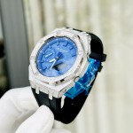 Đồng Hồ Casio G-SHOCK GA2100 CUSTOM FULL DIAMOND BLUE - BH 5 Năm - Chính Hãng 100% — ảnh 4