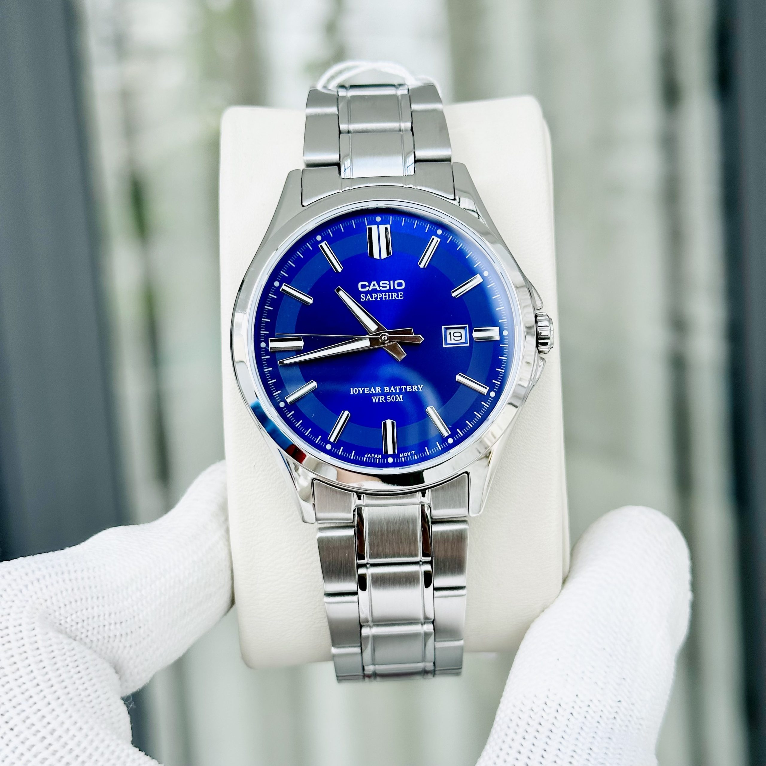 ĐỒNG HỒ CASIO NAM MTS-100D-2AVDF SAPHIA -Chính Hãng 100%-BH 5 Năm