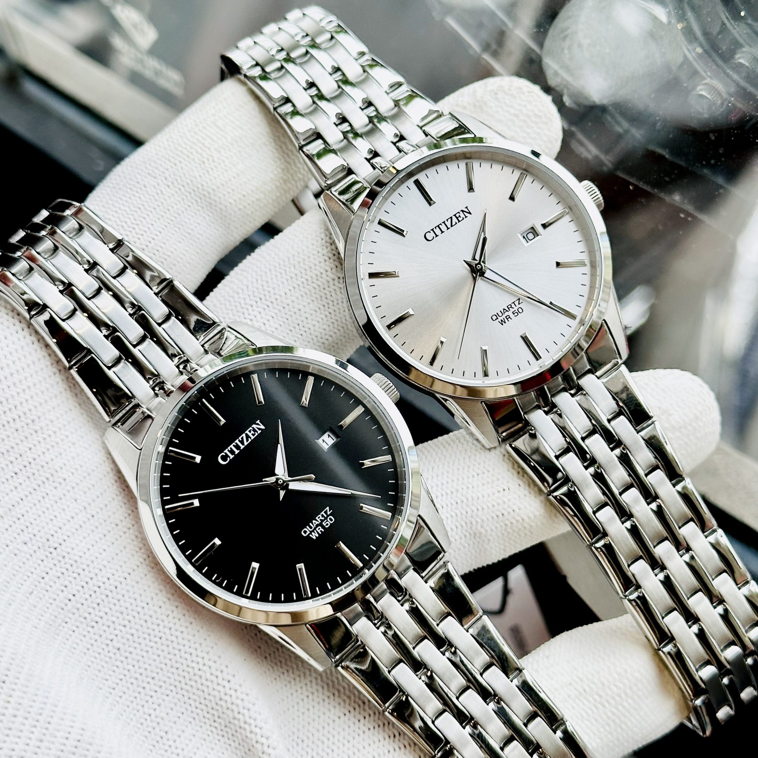 Đồng Hồ Nam Citizen Quartz Steel BI5000-87L Authentic - BH 5 Năm - Chính Hãng 100%